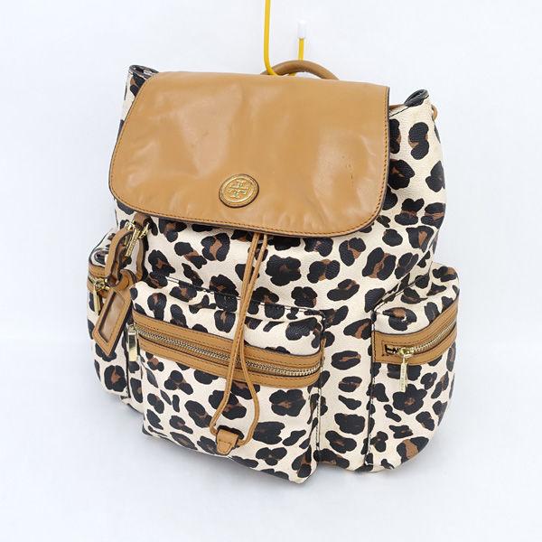 TORY BURCH（トリーバーチ） リュック バッグ レザー ベージュ 