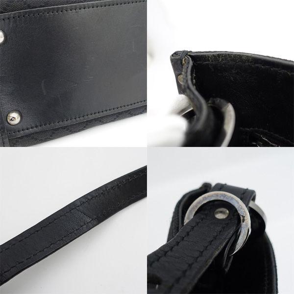 GUCCI（グッチ） GGキャンバス ショルダーバッグ レザー