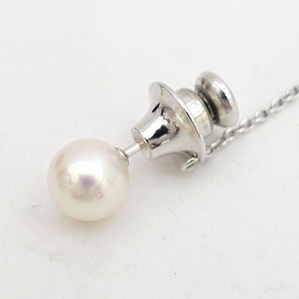 MIKIMOTOのK10製パール付きゴルフパターネクタイピン MIKIMOTO（ミキモト） ネクタイピン パール 刻印 ブランド 中古