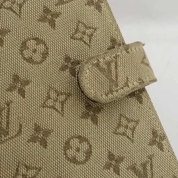 LOUIS VUITTON / ルイヴィトン 6穴手帳カバー モノグラムミニ ベージュ