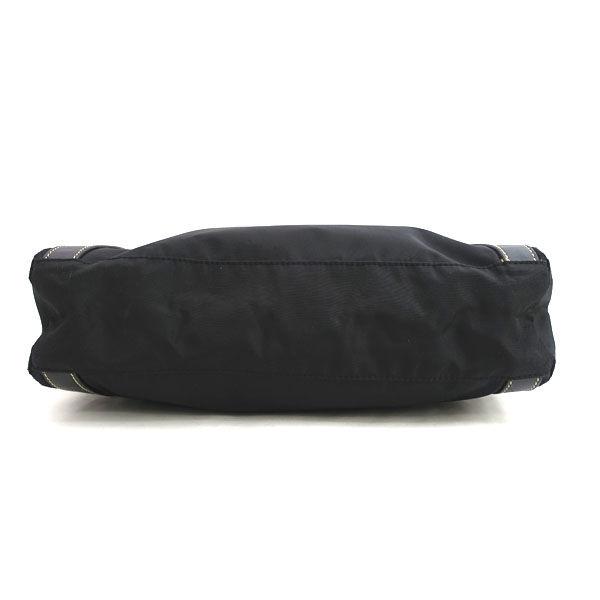 BOGNER / ボグナー トートバッグ セミショルダー ナイロン レザー 黒 
