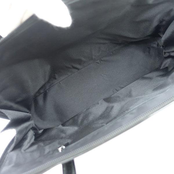 GUCCI / グッチ GGキャンバス エナメルレザー ハンドバッグ ダーク