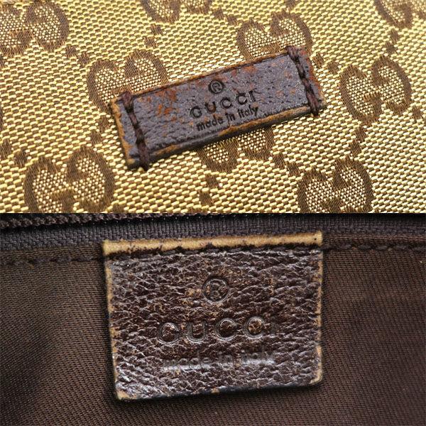 GUCCI / グッチ GGキャンバス ショルダーバッグ ブラウン ブランド