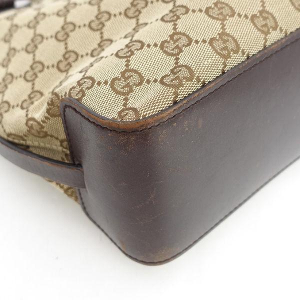 GUCCI / グッチ GGキャンバス トートバッグ ブラウン 107757-213048
