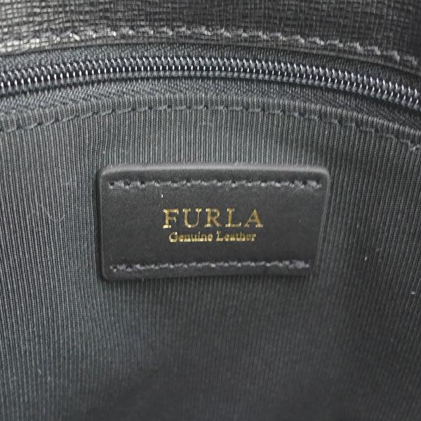【新品未使用】　FURLA フルラ2way ハンドバッグ　ブラック FURLA（フルラ） 2WAY ハンドバッグ ショルダーバッグ レザー ブラック