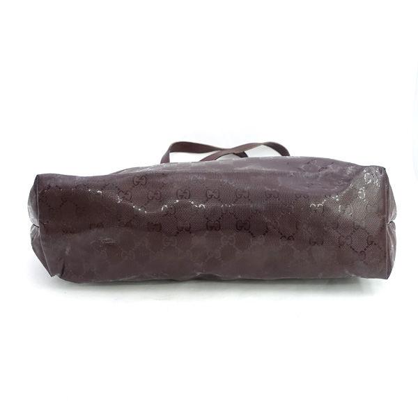 GUCCI / グッチ GGトートバッグ インプリメ PVC レッドブラウン 211137 492174 ブランド 中古_2