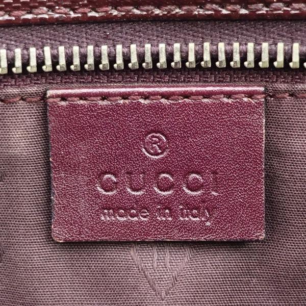 GUCCI / グッチ GGトートバッグ インプリメ PVC レッドブラウン 211137 492174 ブランド 中古_4