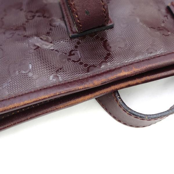 GUCCI / グッチ GGトートバッグ インプリメ PVC レッドブラウン 211137 492174 ブランド 中古_7