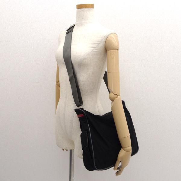 PRADA（プラダ） ショルダーバッグ ナイロン ブラック 4VA 110