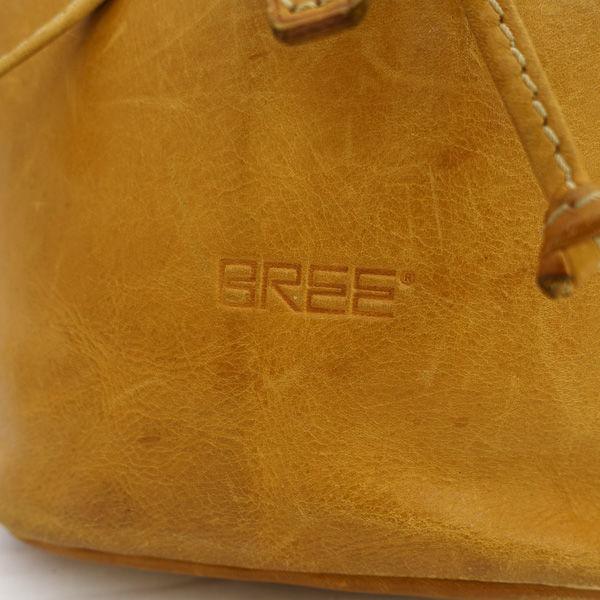 BREE（ブリー） バックパック リュック レザー キャメル ブランド 中古
