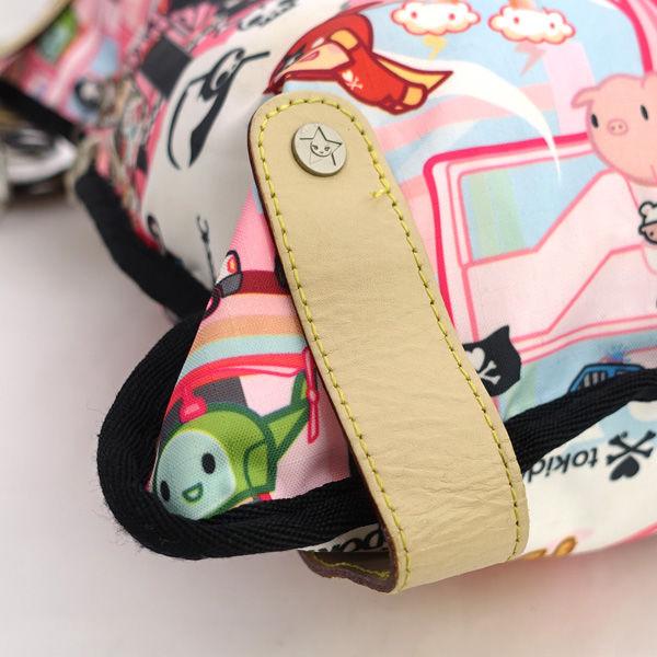 LESPORTSAC / レスポートサック ■ショルダーバッグ クロスボディ TOKIDOKI ナイロン ピンク 【バッグ/バック/BAG/鞄/カバン】 ブランド【中古】 [0990015159] LeSportsac（レスポートサック） ショルダーバッグ クロスボディ