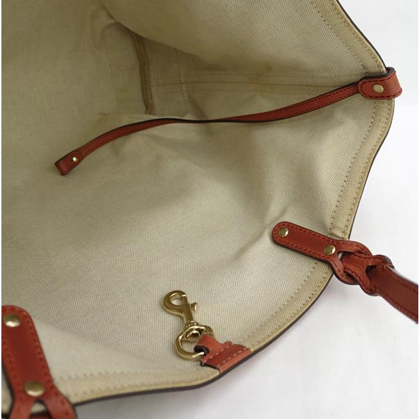 GUCCI / グッチ GGキャンバス トートバッグ ブラウン ベージュ 247209 ブランド 中古_4