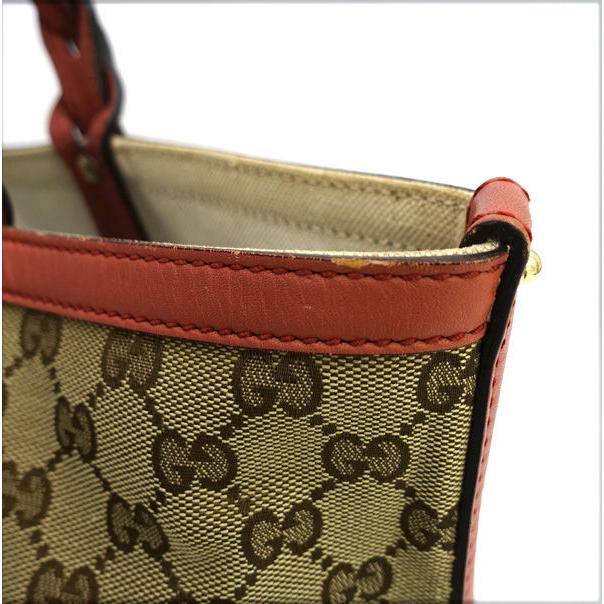 GUCCI / グッチ GGキャンバス トートバッグ ブラウン ベージュ 247209 ブランド 中古_7
