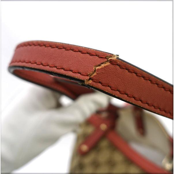 GUCCI / グッチ GGキャンバス トートバッグ ブラウン ベージュ 247209 ブランド 中古_8