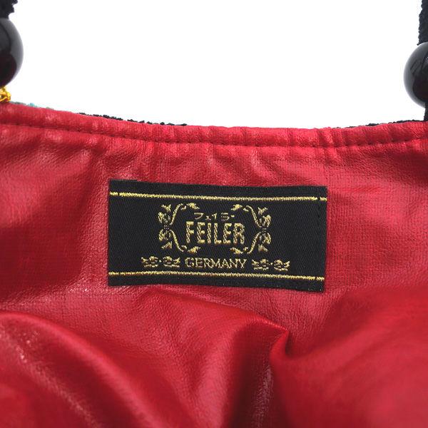 feiler（フェイラー） ボトルケース ポーチ コットン ブラック