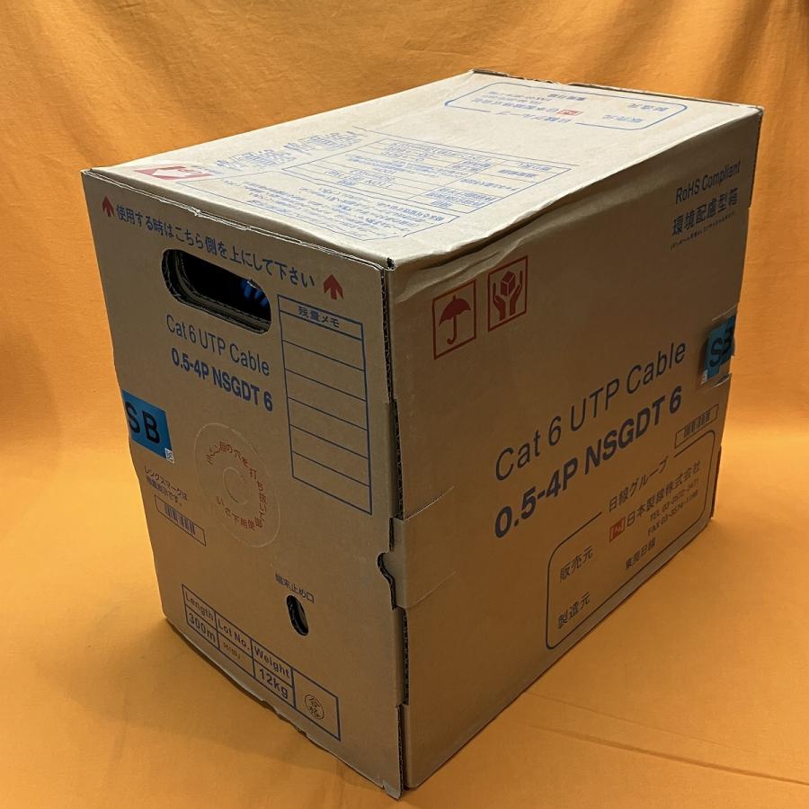 UTPケーブル 日本製線 0.5-4P NSGDT6 Cat6 水 LANケーブル 300m : 電材・住設専門店サテイGO! - 通販 ...