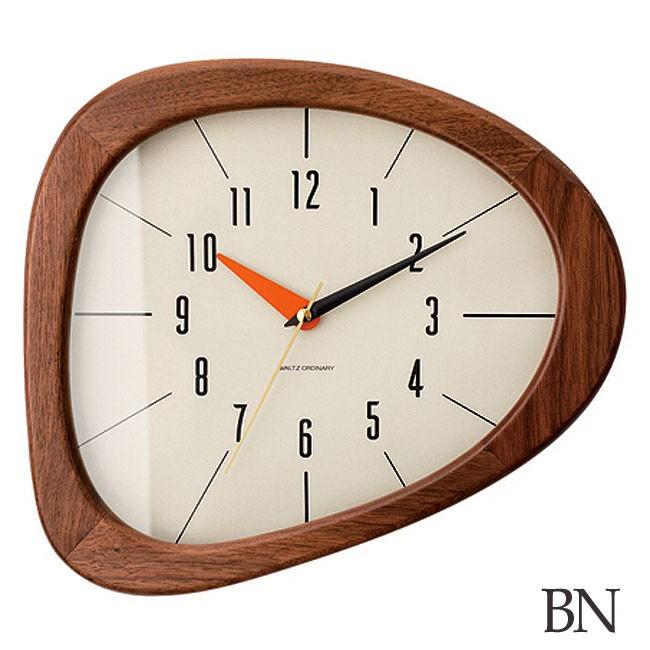 INTERFORM（インターフォルム） 壁掛け時計 ウォールクロック ポイント