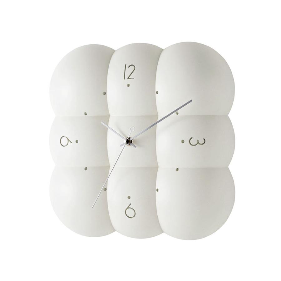 INTERFORM（インターフォルム） 壁掛け時計 ウォールクロック ポイント