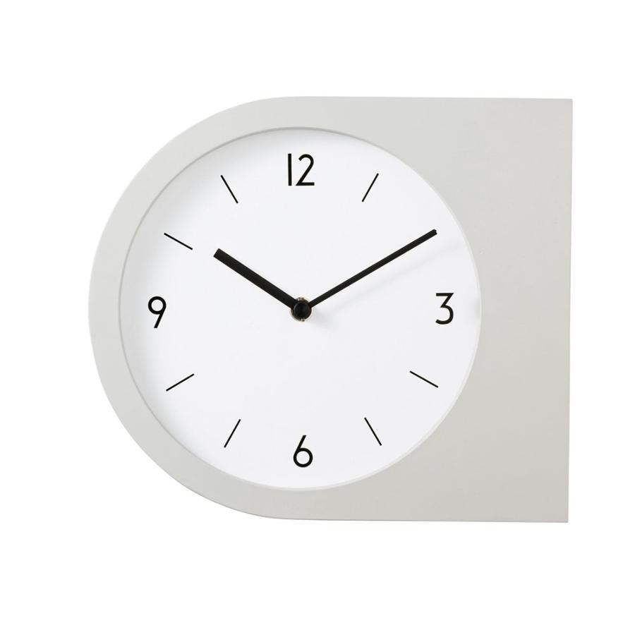 INTERFORM（インターフォルム） 壁掛け時計 ウォールクロック ポイント