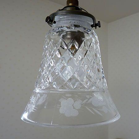 照明器具 アンティーク ペンダントライト 1灯 ガラス HERBE エルブ FC  