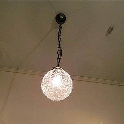 照明器具 1灯 ガラス ペンダントライト BULLE ビュル FC-324 アンティーク SUNYOW サンヨウ ポイント利用の画像