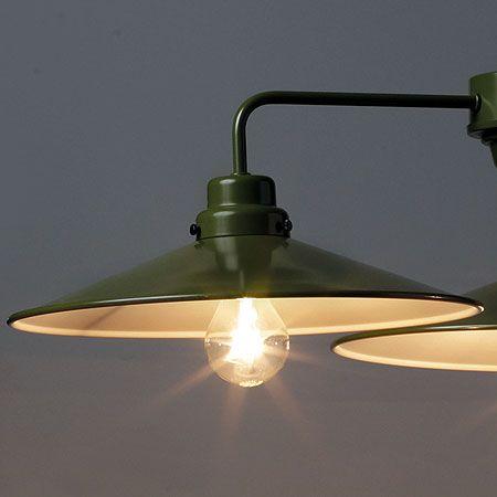 ペンダントライト 3灯 後藤照明 ポイント利用 レトロ アンティーク 日本製 緑 グリーン Palermo パレルモ verde GLF-3331の画像