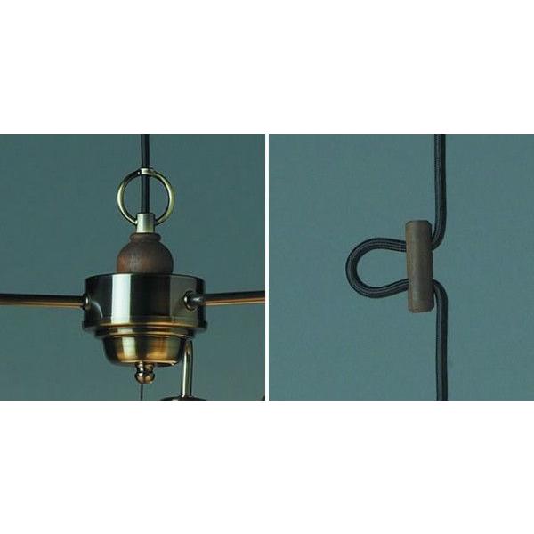 後藤照明 ペンダントライト 3灯 ガラス ポイント利用 レトロ