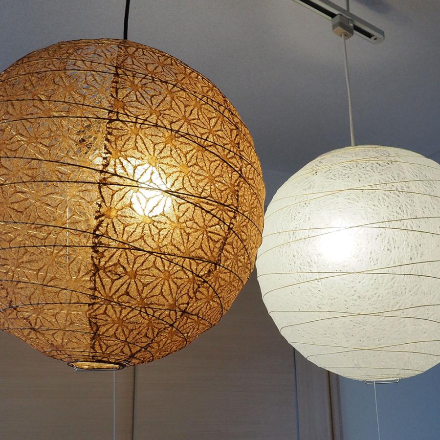 交換用 和紙 シェード 花麻 直径45cm 伝統工芸 和室 和風照明 林工芸