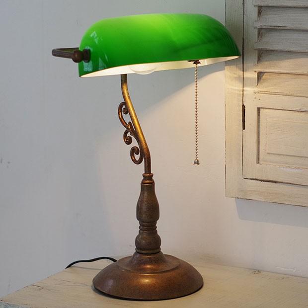 照明器具 ガラス テーブルライト デスクライト アンティーク