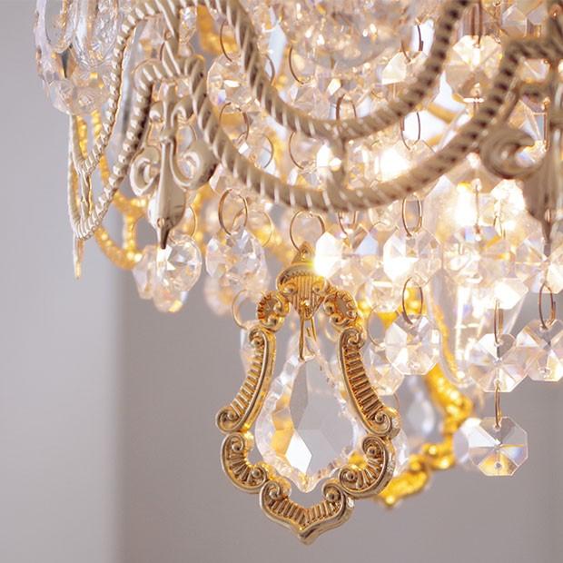 照明器具 シャンデリア アンティーク ゴールド Louis ルイ OF-063/1