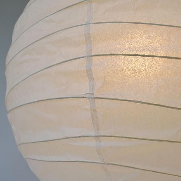 ペンダントライト 照明器具 和紙 2灯 提灯 200W 白和紙 直径60cm PN2