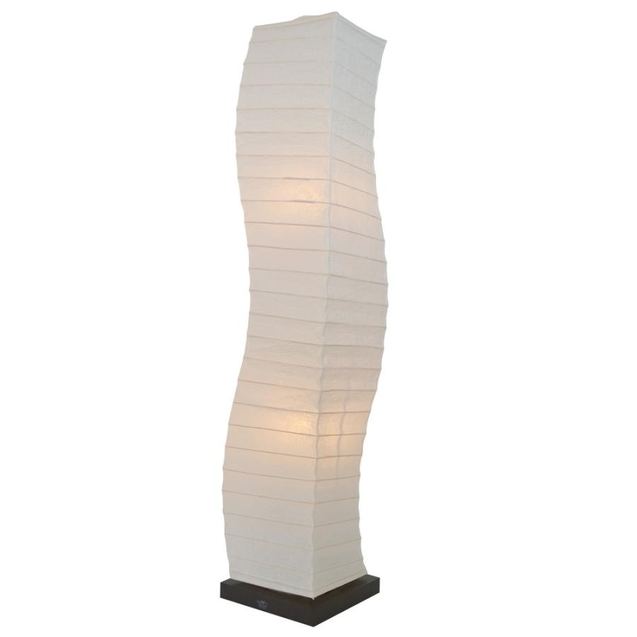 フロアライト 間接照明 フロアランプ スタンドライト 和紙 2灯 warp