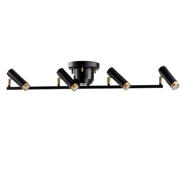 照明器具 LED シーリングライト スポットライト リモコン リビング 4灯 Nosh ノーシュ TC-1021 ポイント利用の画像