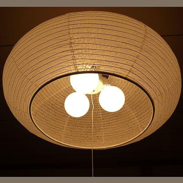 照明器具 和紙 提灯 ペンダントライト 3灯 直径60cm 伝統工芸 和室 和風 林工芸 TP-85H｜shop-askm