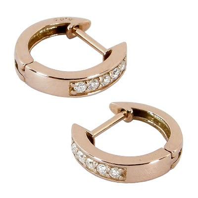 【値下げ・名盤】 K18 ダイヤ0.1ct 中折れ式ダイヤフープピアス 中折れ式ダイヤモンドフープピアス 中折れ フープピアス 【PET8884165752】(32108円)