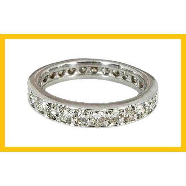 1カラット1ct(1.0ct)ダイヤモンド フルエタニティリング K18ホワイトゴールド K18WG ダイヤリング ダイヤモンドリング 指輪 結婚指輪  マリッジリング :AYFETK18WG10RG:プチジュエリー アヴァンティ 通販 