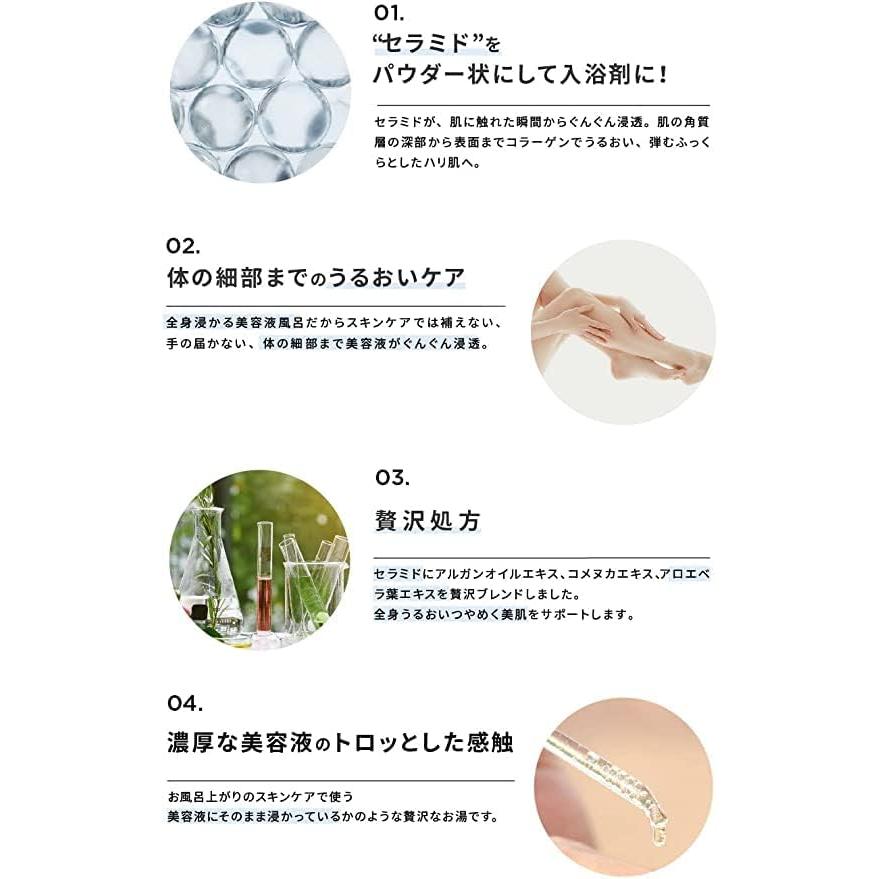 送料込み】【アウトレット品】入浴剤 バスパウダー 400g 美容液のお