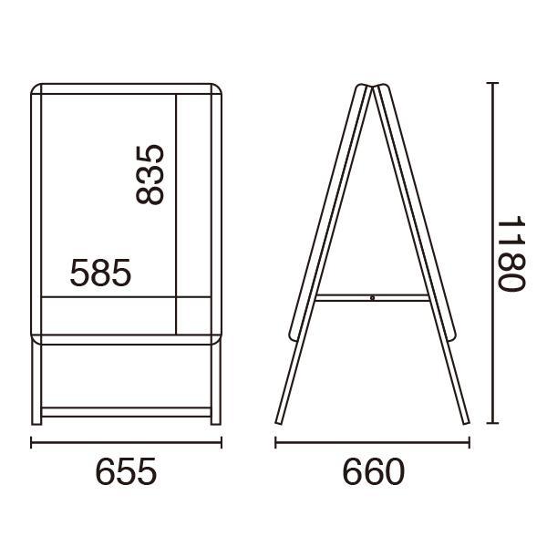 LED グリップA A1両面 H1180 ブラック｜shop-balloon｜05