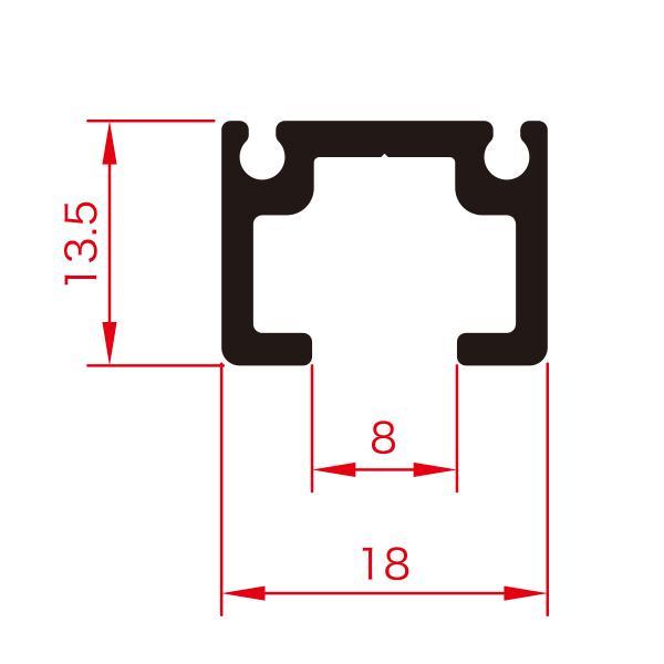 ピクチャーレール C型レール タイプ1 シルバー 2100mm 2.1m ピクチャーレール C型レール タイプ1 シルバー 2100mm 2.1m