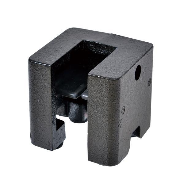 友屋 キューブブロック ウエイト 2.8kg スチール製 アジャスター付