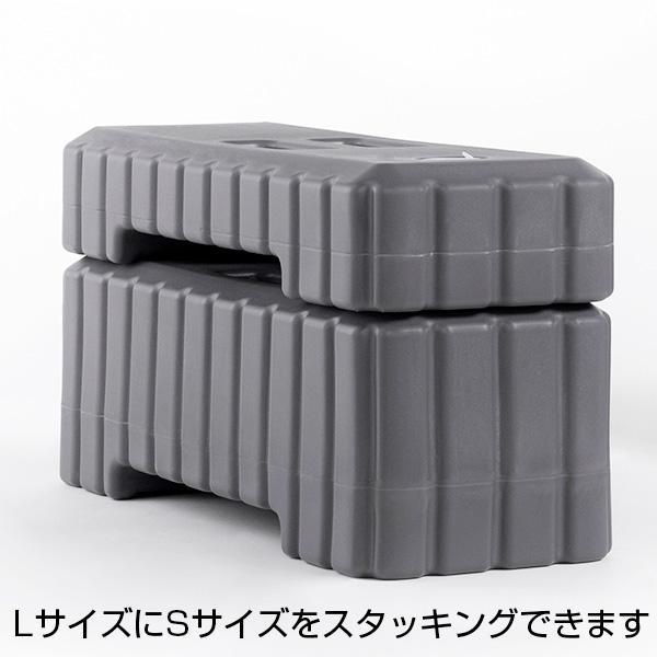 石見智翠館　タンクトップ　Lサイズ　値下げしております 友屋 スタックウエイト 大 L 満水時10.5kg W50×D18×H16cm 注水式