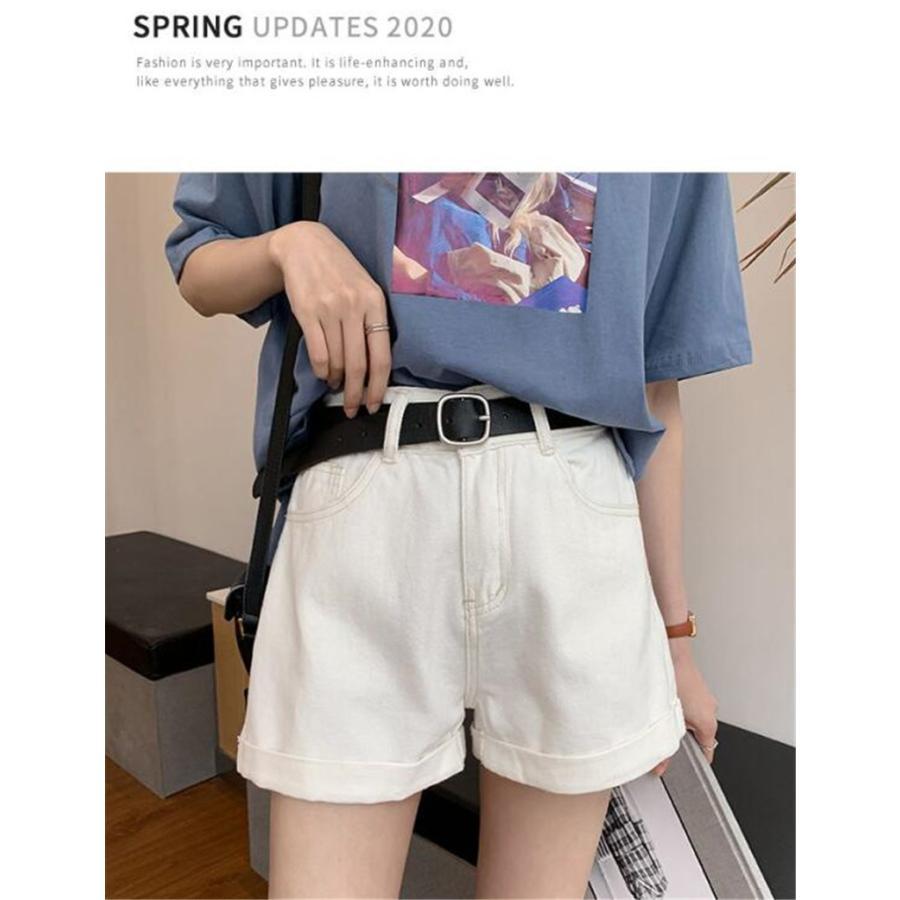 ショートパンツ レディース デニム デニムパンツ ハーフパンツ ハイ