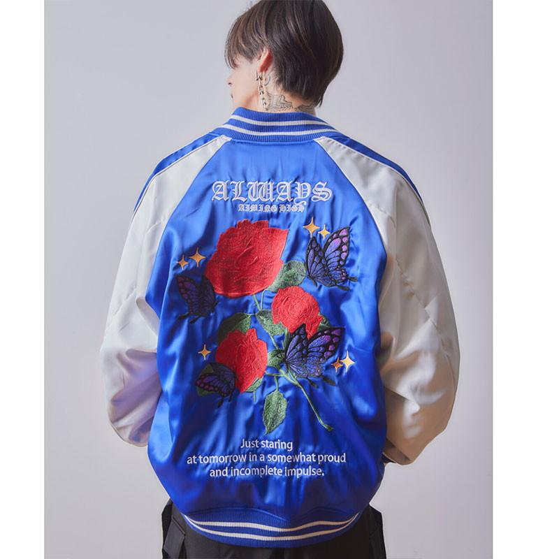 バズリクソンズ スカジャン ローズマリー 東洋エンタープライズ リバーシブル Buzz Rickson's[バズリクソンズ]×KOSHO＆CO.[港商] スカジャン 別珍