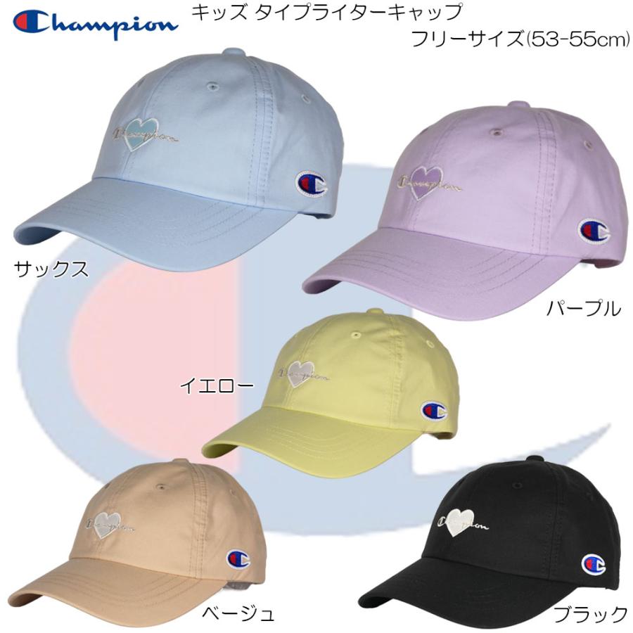 Champion（チャンピオン） キッズ タイプライターキャップ ハート 帽子