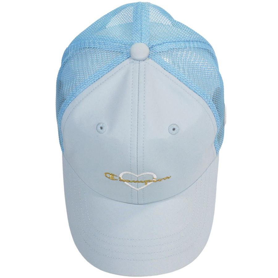 Champion（チャンピオン） Kids ハートワッペンメッシュキャップ