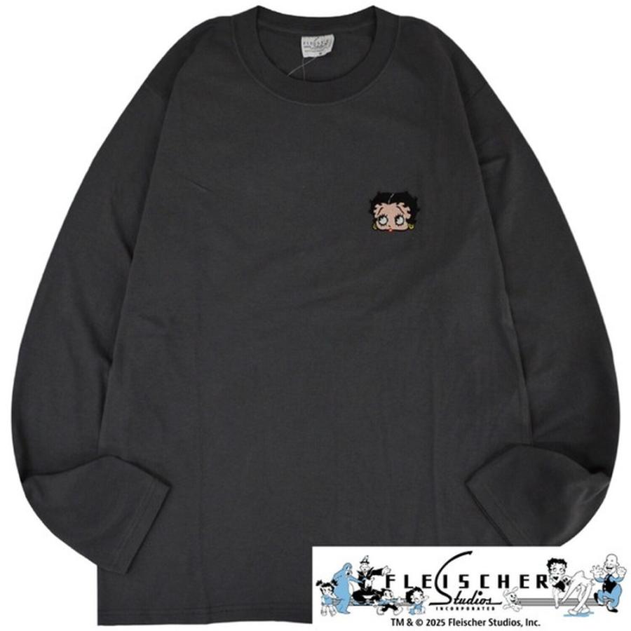 ベティー ブープ Tシャツ 長袖 ロンT BETTY BOOP プリント メンズ 