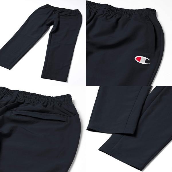 Champion チャンピオン ロングパンツ スウェットパンツ ジョガーパンツ ジャージ トレーニングウェア C3-NSD23 メンズ ネイビー|shop-bloom|02
