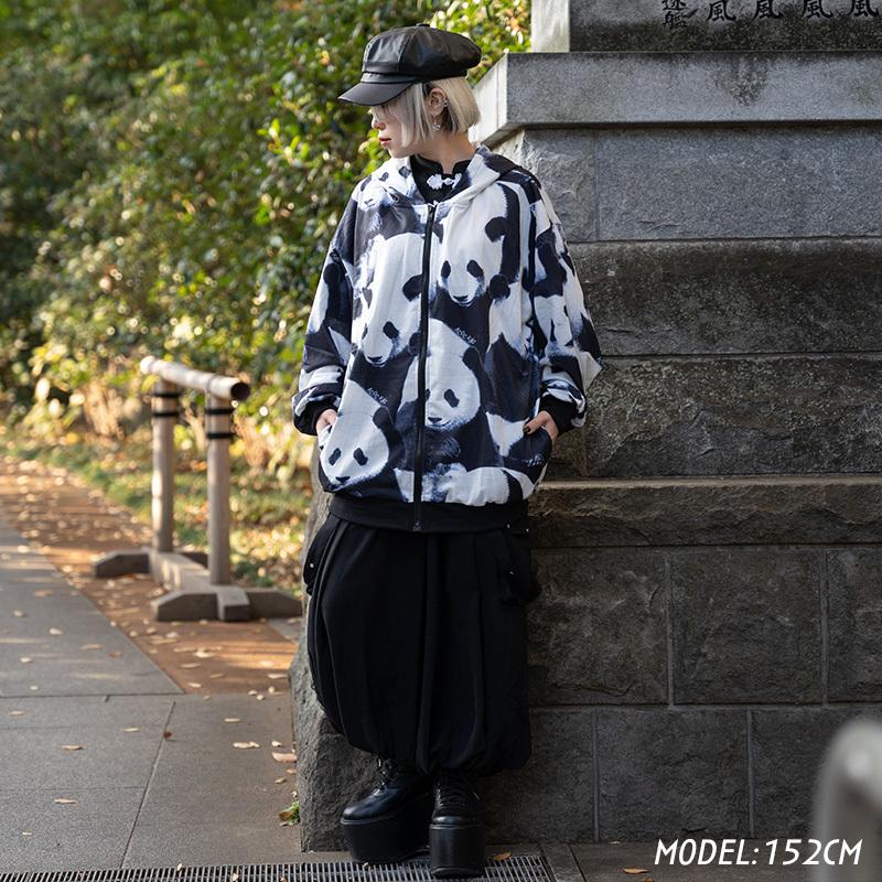 Acdc Rag エーシーディーシーラグ パンダ Zip Bigパーカー 長袖 薄手 レディース メンズ グッズ 服 原宿 原宿系 ファッション サブカル 動物 アニマル 服 総柄 Jr 330 11 Selectshop Bloom 通販 Yahoo ショッピング
