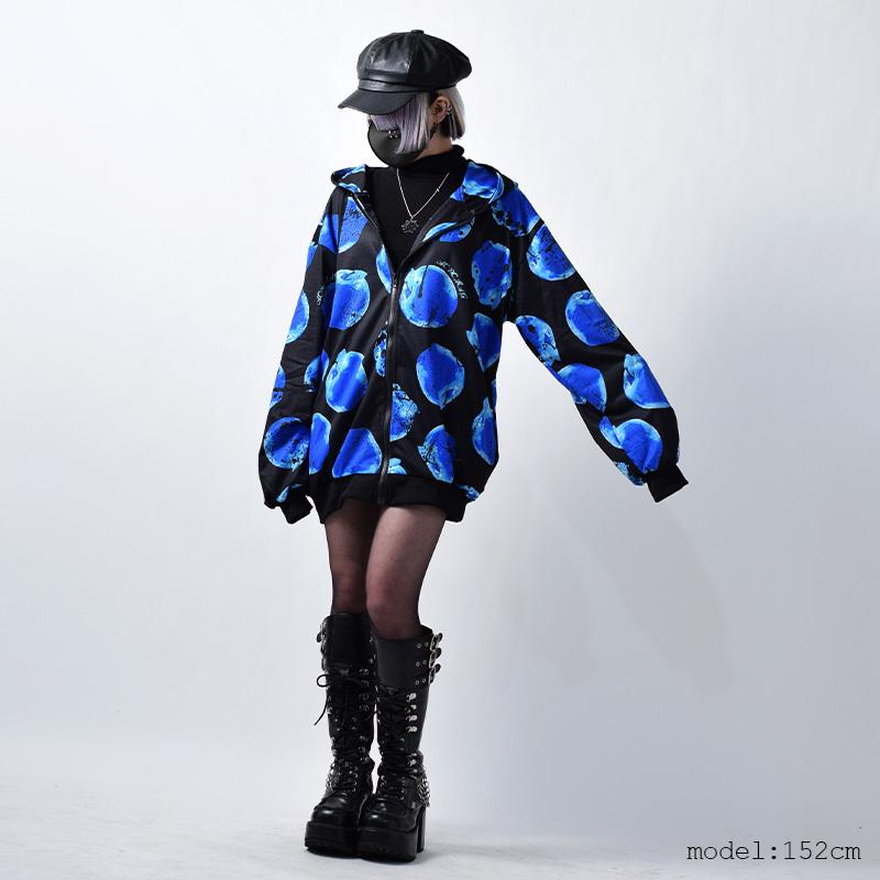 Acdc Rag エーシーディーシーラグ リンゴ Zip Bigパーカー パンク ロック ファッション V系 病みかわいい 原宿 原宿系 ファッション レディース メンズ Jr 330 51 Selectshop Bloom 通販 Yahoo ショッピング