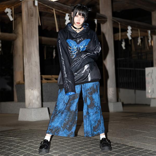 Acdc Rag エーシーディーシーラグ タレバタフライ パーカー 長袖 パンク ロック V系 ファッション バンギャ 原宿系 原宿 韓国 ブルー 病みかわいい 派手カワ Jr 361 91 Selectshop Bloom 通販 Yahoo ショッピング